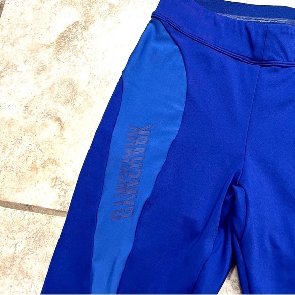 Gymshark Turbo Cropped Legging Blue women’s Size Small - Picture 5 of 10